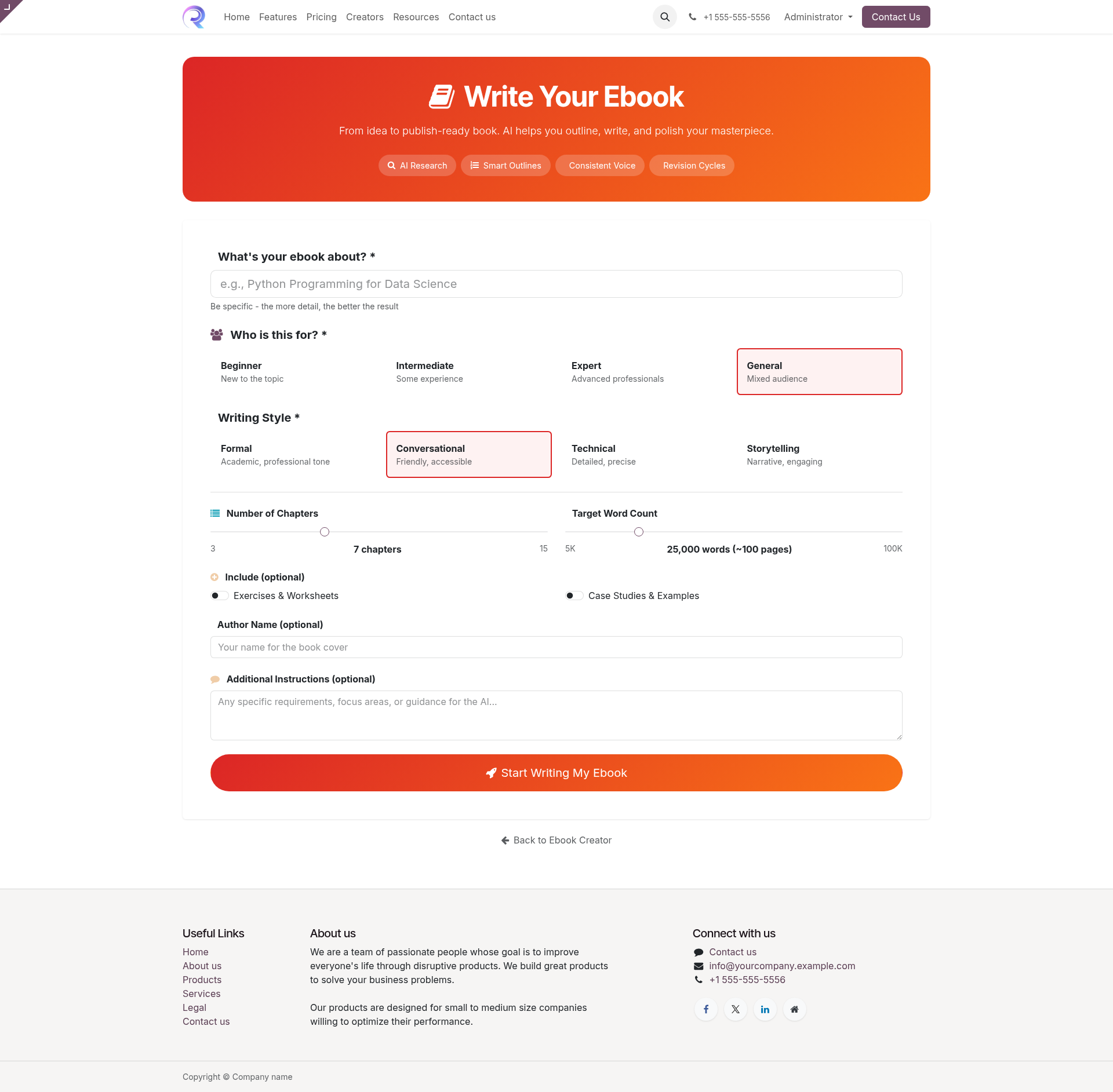 Ebook Creation