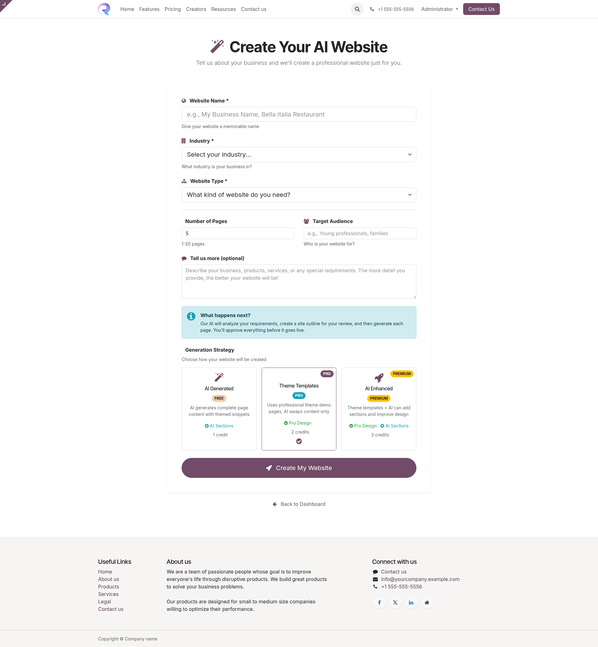 Portal Interface